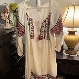 Lralph denim and supply gauze tunic
